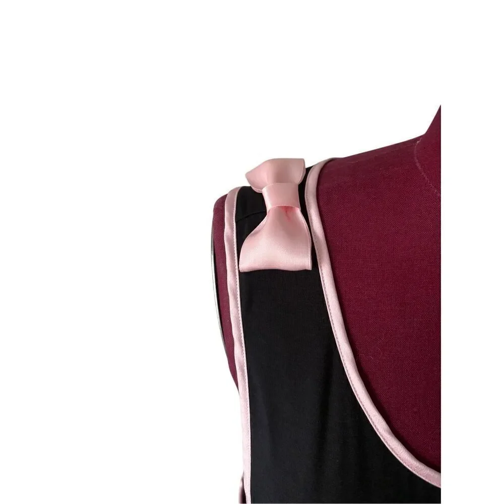 NEW Kate spade Jersey Knit Chemise Black Pink Bows size 2X‎